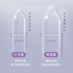 名流 超小号超薄安全套 阔度45mm 13只（超小超薄10只+光面试用装3只）