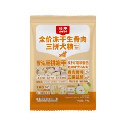 顽皮 犬粮猫粮2kg/10kg鲜肉无谷冻干成犬幼犬大型犬鲜肉