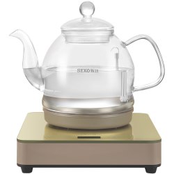 SEKO W13底部上水电热水壶全自动玻璃烧水壶家用泡茶壶电茶炉