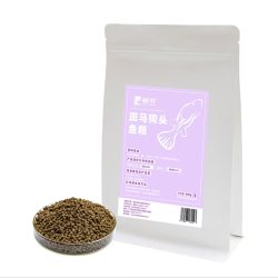 鱼书鱼斑马狗头鱼粮48%粗蛋白高营养颗粒饲料观赏鱼专用粮