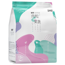 安贝 五粒系列犬粮 泰迪比熊小型犬幼犬成犬五拼通用狗粮1.5kg