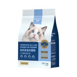 宠熙 C35鱼肉配方美毛靓毛冻干碎裹粮全价猫粮成猫幼猫猫粮1.5kg装