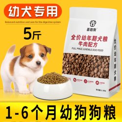 喜临狗 狗粮满月小奶狗1一6个月幼犬马犬柯基边牧金毛壮骨专用幼年