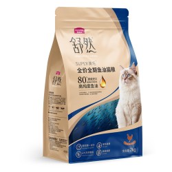 麦富迪 舒然鱼油猫粮美毛靓毛添加80%高纯度鱼油成幼猫通用猫粮2kg