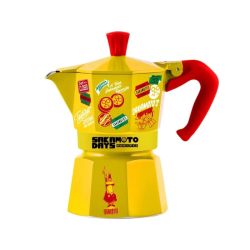 Bialetti 比乐蒂 Sakamoto Day Moka Express 咖啡机 黄色 3杯 开火型