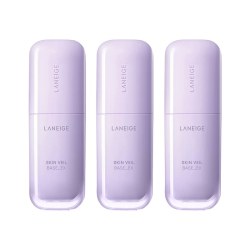 兰芝 雪纱丝柔修颜隔离乳提亮肤色妆前乳三合一打底30ml*3
