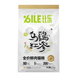 比乐 极速鲜猫粮乌鸡红参猫粮滋补成猫幼猫无谷全价鲜肉猫粮4.5kg
