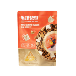 LILANG 毛孩爸爸鱼油猫粮美毛80%高纯度鱼油成幼猫猫粮300g试吃