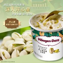 哈根达斯 开心果奶霜冰淇淋  香脆醇香 桶装 420ml