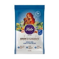 HALO 狗粮中大型成犬海陆盛宴通用犬粮适口性好