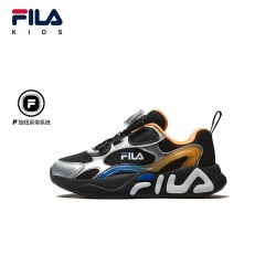 FILA 流星|FILA 斐乐童鞋儿童旋钮缓震运动鞋秋季新款男女小童跑步鞋子