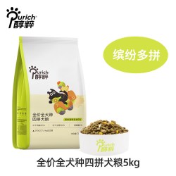 醇粹 狗粮全价全犬种多拼成幼犬粮泰迪柯基比熊金毛小型犬通用型