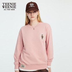 TEENIE WEENIE 圆领套头卫衣 粉色 S