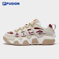 FILA 圣诞配色丨FILA FUSION斐乐潮牌情侣面包鞋复古休闲鞋女鞋运动鞋