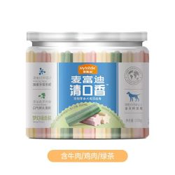 麦富迪 清口香狗狗零食磨牙棒耐咬宠物泰迪幼犬磨牙咬胶骨头棒220g