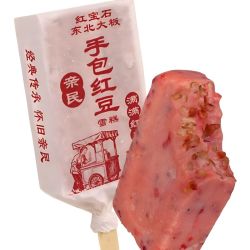 东北大板 红豆雪糕 70g*10支+4件赠原味奶冰棍82g*5支