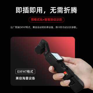 储技 TF卡 A2 V30 128GB 送读卡器 内存卡