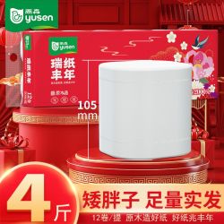 雨森 YOOSON 雨森 yusen 卷纸166g×12卷 共2000g