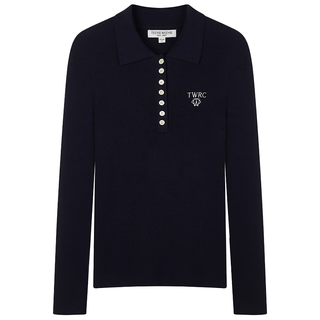 TEENIE WEENIE 女装Polo领针织衫 藏青色 S 160