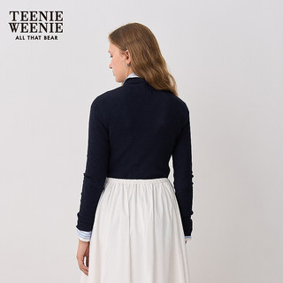 TEENIE WEENIE 女装Polo领针织衫 藏青色 S 160