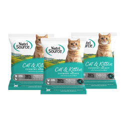 NutriSource 甄萃进口猫粮试吃无谷鸡肉三文鱼猫粮