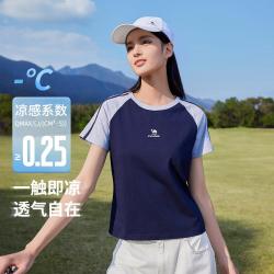 骆驼 冰感T神 女款运动T恤