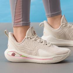 安德玛 GS CURRY 12 STRN时尚潮流大童鞋舒适轻便耐磨实战训练运动篮球鞋