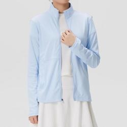 安德玛 针织夹克女装上衣简约时尚潮流舒适轻便休闲户外日常出行运动外套