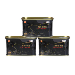 梅林 小黑猪火腿罐头 198g*3罐