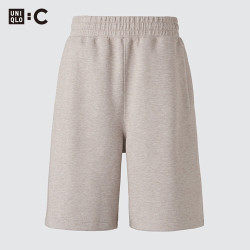 优衣库 482758 C系列合作款宽松运动短裤 米色 3XL