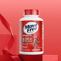 健康 Move Free 益节 氨糖软骨素 200粒*2瓶 红瓶
