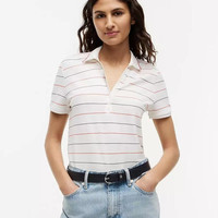 TOMMY HILFIGER 女士亨利领Polo衫 XL