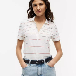TOMMY HILFIGER 女士亨利领Polo衫 XL