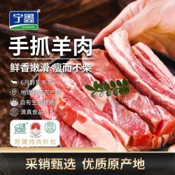 宁鑫 盐池滩羊 手抓羊肉 1kg 简装