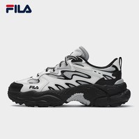 移动端:FILA 女鞋FERN摩登运动鞋杨幂同款2024冬蕨草鞋休闲鞋老爹鞋 雪白/藕灰-SV 38.5