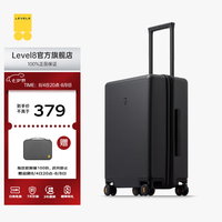 地平线8号 PC拉杆箱 LA-1688-2 黑色 20英寸