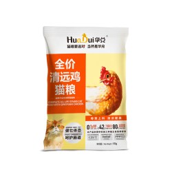华兑 猫粮华兑清远鸡鲜肉官方旗舰店正品天然无谷全阶段成幼猫粮试吃装