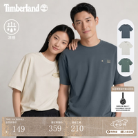 Timberland 男女同款短袖T恤凉感春夏户外透气A5NYR A5NYRDH3/岩青色 XL