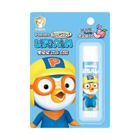Pororo 啵乐乐 韩国进口儿童唇膏宝宝润唇膏 防裂补水果桃子香 4.2g