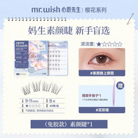 MR.WISH 短款妈生自然免胶假睫毛2025眼睫毛
