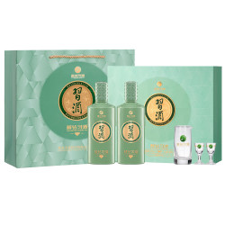 习酒 醇钻礼盒 53度 酱香型白酒 500mL 2瓶 含礼品袋