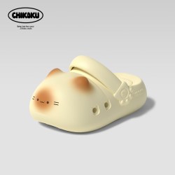 chikoku 猫爪造型 足弓支撑 洞洞鞋