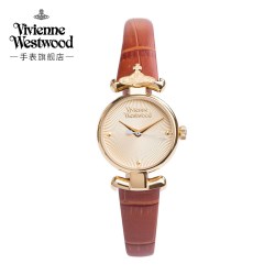 Vivienne Westwood 西太后小棕表女表小表盘小巧官方旗舰店正品复古气质腕表女士手表