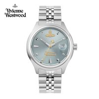 移动端、88VIP：Vivienne Westwood 西太后女士手表2023碎冰蓝欧美腕表石英表送女生女友防水 碎冰蓝