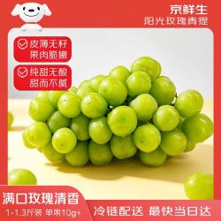 京鲜生 阳光玫瑰葡萄 400g