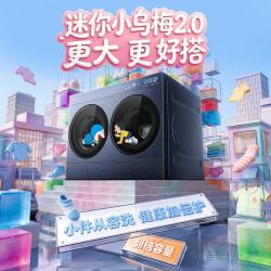 小天鹅 迷你小乌梅2.0Max系列 TNGG40-09AID 双筒分区洗洗衣机 4KG