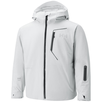 HELLY HANSEN 鹅绒防水透湿 燕麦奶色 XL 男款冲锋衣羽绒服