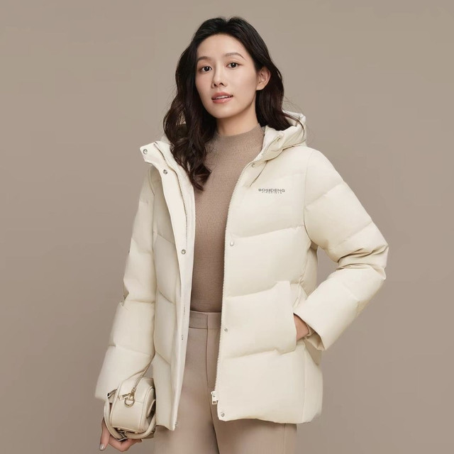 波司登 男女连帽短款加厚羽绒服