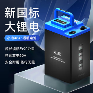 小哈 48V45Ah 锂电池 雅迪爱玛通用