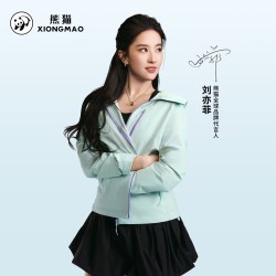 熊猫 刘亦菲同款玩野soft登山耐磨风衣夹克